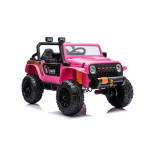 Elektrické autíčko Jeep Monster - ružové